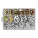 Dark Gray DTNZ 18 Type Assortment of Aluminium Sump Plugs & Washer's Sump plug washer