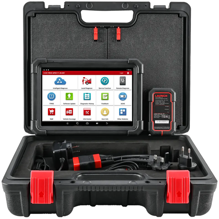 Dark Slate Gray LAUNCH X431 PRO3 Apex 10.1" Bi-Directional Diagnostic Scan Tool Diagnostic Scan Tool