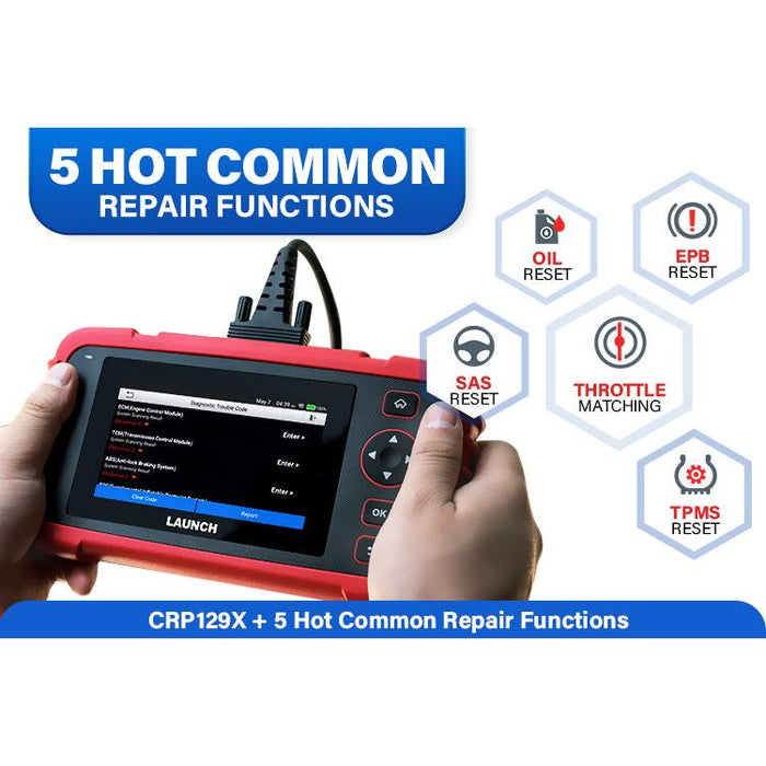 Dark Slate Gray LAUNCH Diagnostic Diagnostic Scanner CRP129X Scan Tool Diagnostic Scanner
