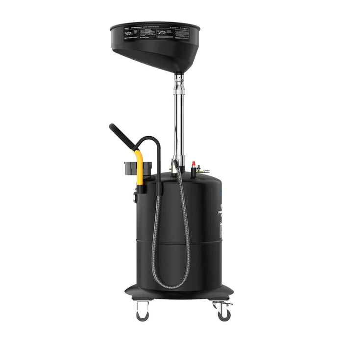 Dark Slate Gray AUTOOL 70L Pneumatic Self Evacuating Waste Oil Drainer Oil Drain