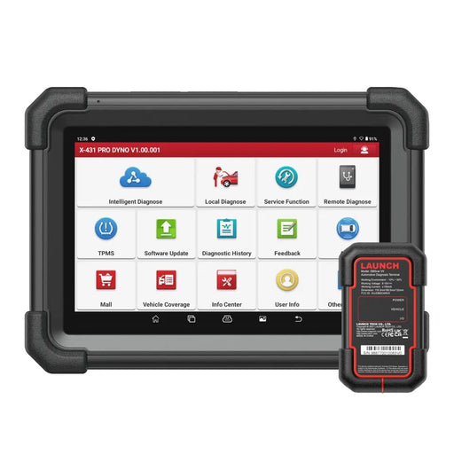Misty Rose LAUNCH X431 PRO DYNO 8" Full System OBD 2 Diagnostic Scan Tool (NEW 2023) Diagnostic Scanner