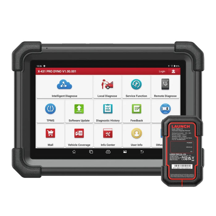 Misty Rose LAUNCH X431 PRO DYNO 8" Full System OBD 2 Diagnostic Scan Tool (NEW 2023) Diagnostic Scanner