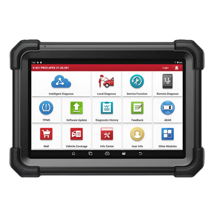 Dark Slate Gray LAUNCH X431 PRO3 Apex 10.1" Bi-Directional Diagnostic Scan Tool Diagnostic Scan Tool