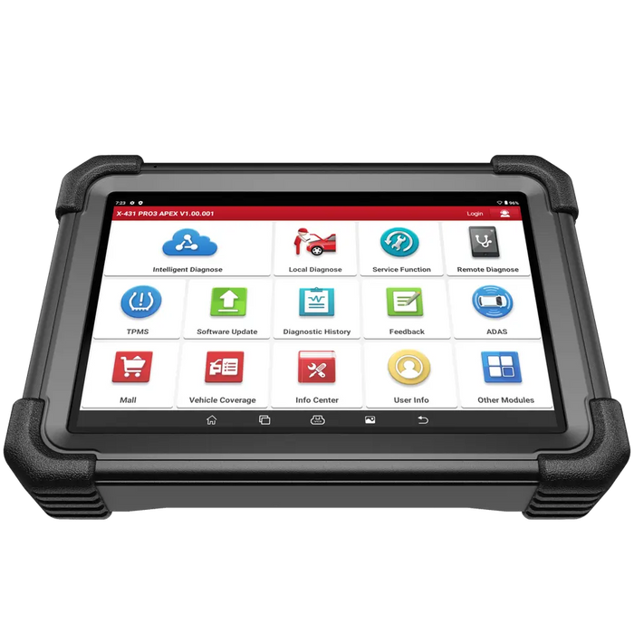 Dark Slate Gray LAUNCH X431 PRO3 Apex 10.1" Bi-Directional Diagnostic Scan Tool Diagnostic Scan Tool