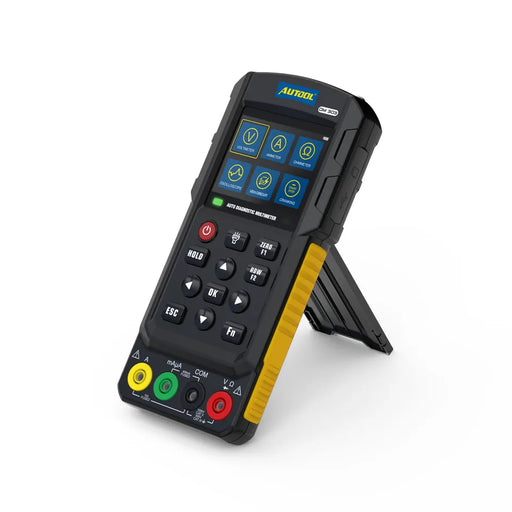 Light Gray AUTOOL DM303 Auto Diagnostic Digital Multimeter Oscilloscope Ammeter Analog Signal Test Ohmmeter Car Circuit Tester with K/CAN Multimeter