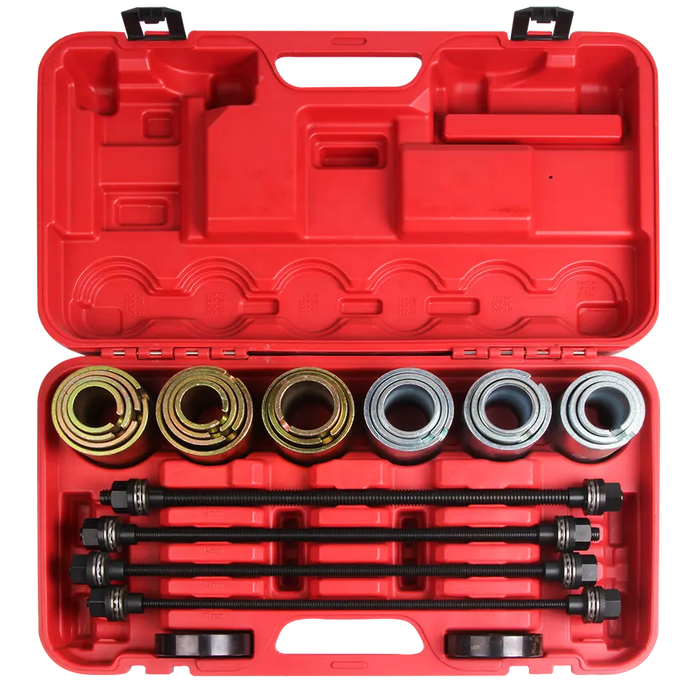 Tomato DTNZ 26PC Universal Press & Pull Sleeve Tool Kit Remove Install Bushes Bearings bush bearing installer