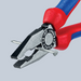 Light Steel Blue Knipex 180mm Combination Pliers 03 02 180 Pliers