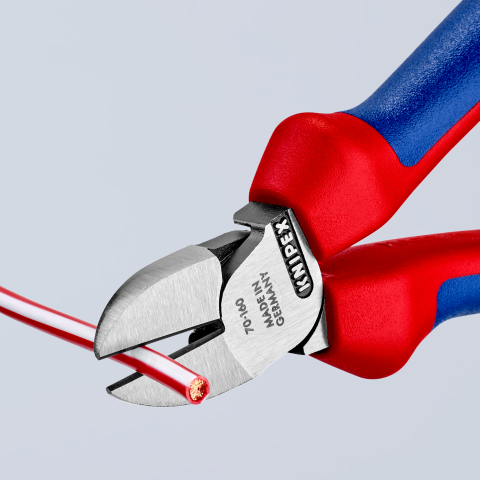 Light Gray Knipex 70 02 160 Diagonal Cutter 160mm Pliers