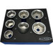 Dark Slate Gray Blue Point Tools 7-Piece Filter Socket Wrench Set Sockets