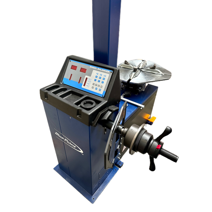 Dark Slate Gray Blue Point Tyre Changer & Wheel Balancer Combo Tire Changer