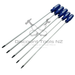 Gray Blue Point Extra-Long Torx Screwdrivers, T15-T30