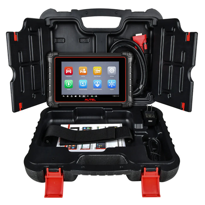 Black AUTEL MaxiCOM MK900 Diagnostic Scan Tool, Bi-Directional Control Diagnostic Scanner