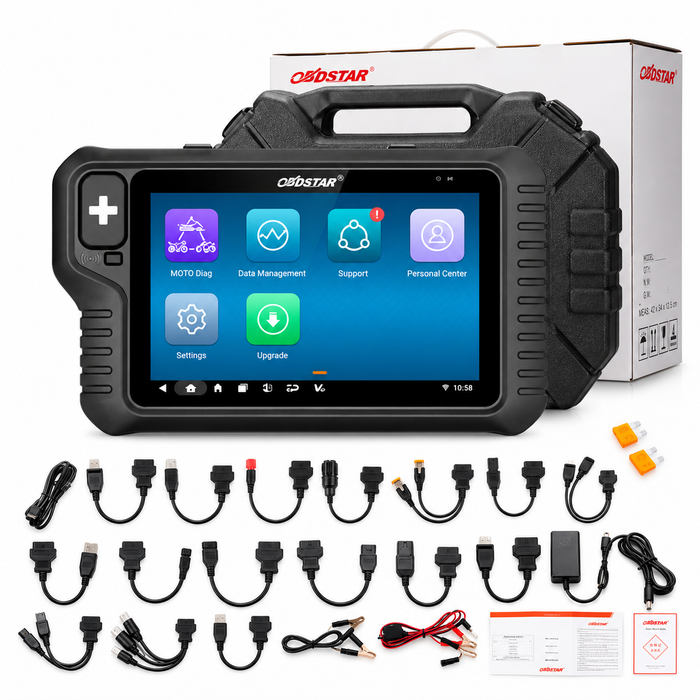 OBDSTAR MOTOMASTER FULL Motorcycle & Marine Diagnostic Scanner and Key Programmer Motorcycle Diagnostic Scanner