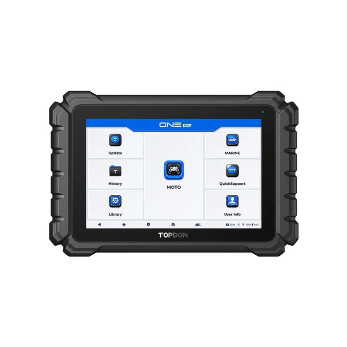 White Smoke TOPDON ONE Moto Motorcycle, ATV & Marine Diagnostic Scan Tool Diagnostic Scan Tool