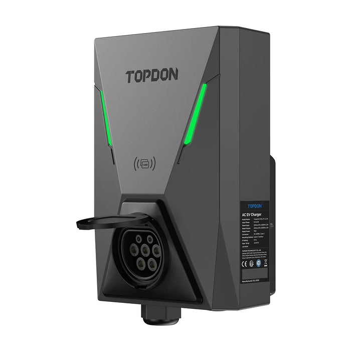 Dark Slate Gray TOPDON PulseQ AC Mini 7KW Home EV Charger EV Charger