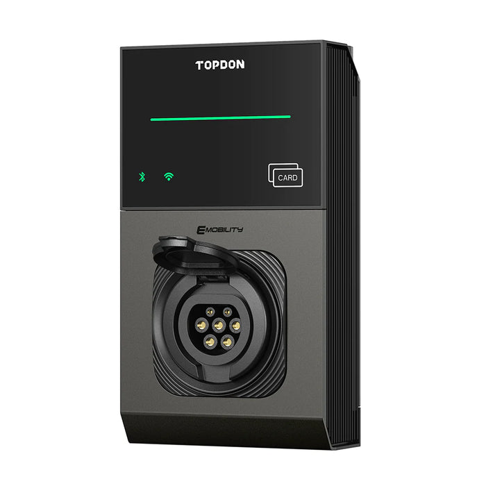 Dark Slate Gray TOPDON PulseQ AC Pro Level 2 EV Charger 11kw/22kw EV Charger
