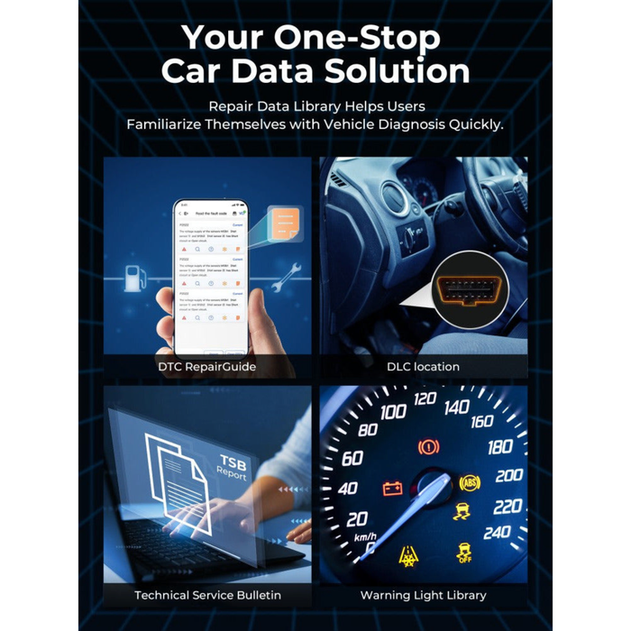 Black TOPDON TOPSCAN PRO ( IOS & Android ) Diagnostic Scan Dongle Full System Diagnostics Diagnostic Scan Tool