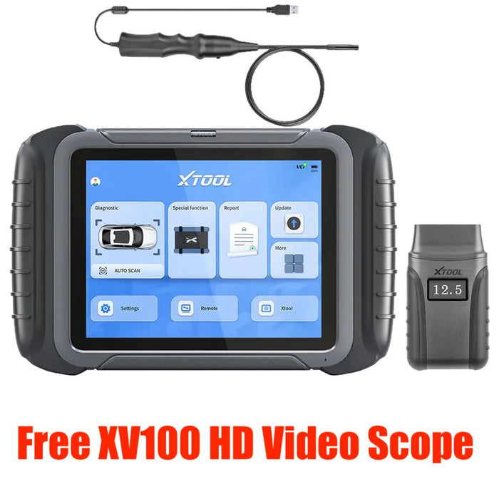Dark Slate Gray XTOOL XT80W Professional Diagnostic Car Scanner, Key Coding & Odometer Diagnostic Scanner