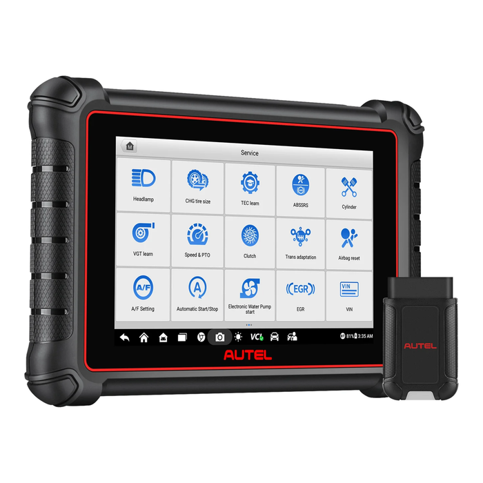 Light Gray AUTEL MaxiPRO MP900-BT Diagnostic Scanner, ECU Coding Diagnostic Scan Tool