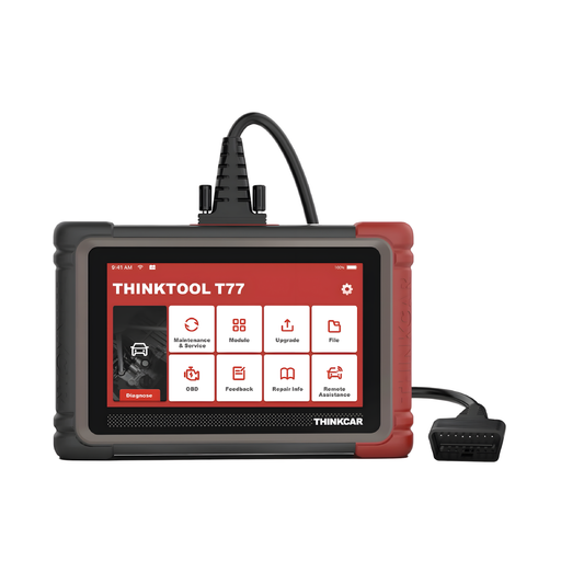 Dark Slate Gray THINKCAR THINKTOOL T77, 7-Inch Full System, 34 Service Functions, Diagnostic Scan Tool Diagnostic Scan Tool