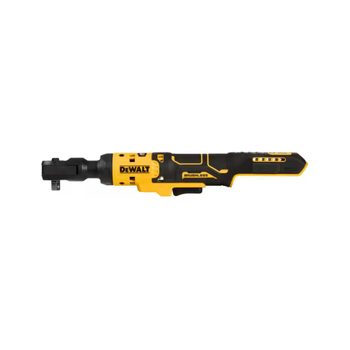 Light Goldenrod DEWALT ATOMIC 20V MAX Cordless 3/8 in. Ratchet (Tool Only) Ratchet