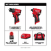 Black Milwaukee M12 Drill and Impact Driver Combo Kit w/2 Batteries and Bag (2-Tool) Drills