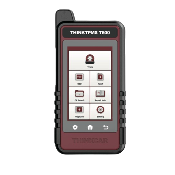 Dim Gray THINKCAR T-Wand 600 TPMS Diagnostic Service Tool With 4 TPMS Sensors Diagnostic Scan Tool