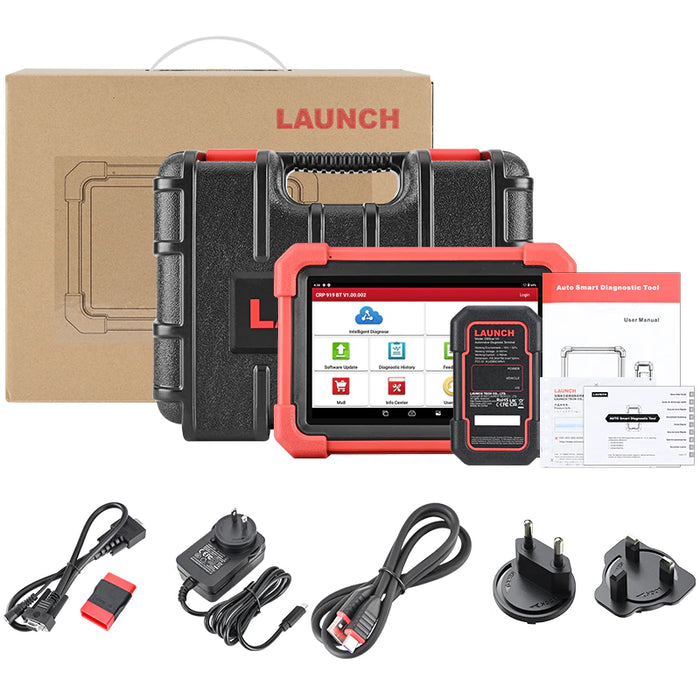 Rosy Brown LAUNCH X431 CRP919X BT Diagnostic Scan Tool, Bi-Directional, 31 Special Functions