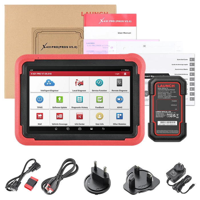 Dark Slate Gray LAUNCH X431 PRO v5 Professional Diagnostic Scan Tool