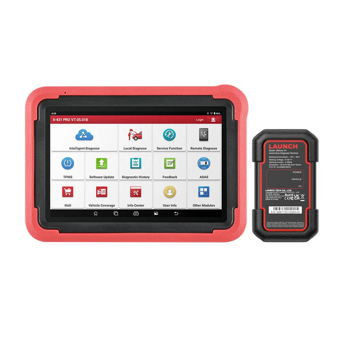 Light Gray LAUNCH X431 PRO v5 Professional Diagnostic Scan Tool Diagnostic Scanner