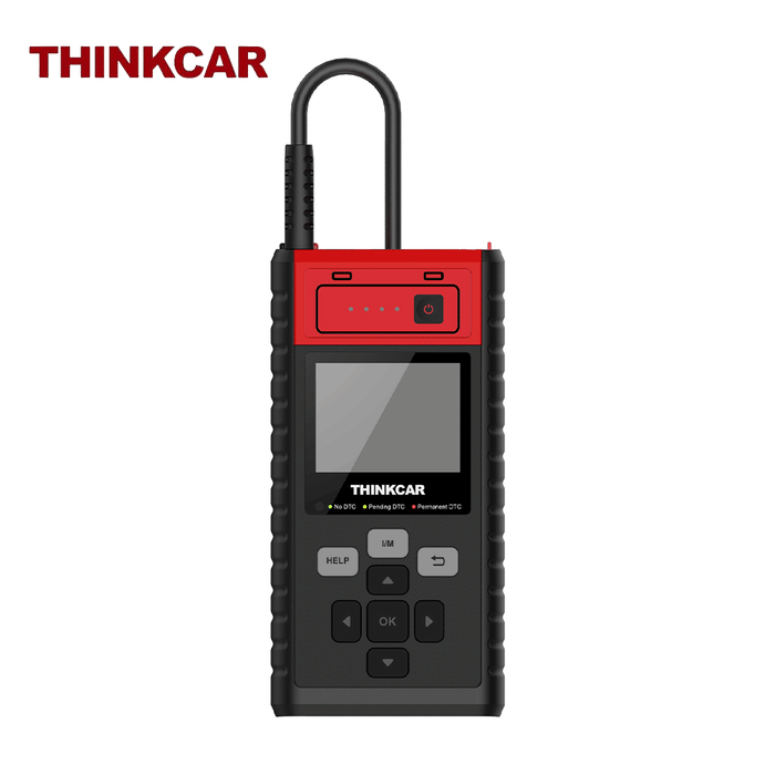 Maroon THINKCAR CJS102 - Vehicle Jump Starter & Diagnostic Code Reader