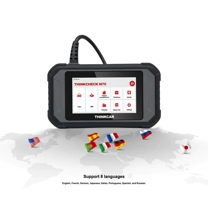 Dark Slate Gray THINKCAR Thinktool Reader 7 Diagnostic Tool Diagnostic Scan Tool