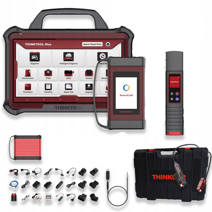 Light Gray THINKCAR Thinktool Max Advanced Vehicle Diagnostic Scan Tool Diagnostic Scan Tool