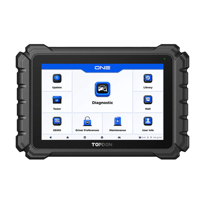 White Smoke Topdon ONE Professional Diagnostic Scan Tool | ECU Coding, Topology & 50+ Services Diagnostic Scan Tool