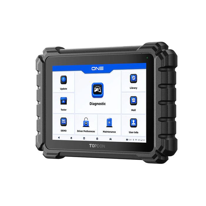 White Smoke Topdon ONE Professional Diagnostic Scan Tool | ECU Coding, Topology & 50+ Services Diagnostic Scan Tool