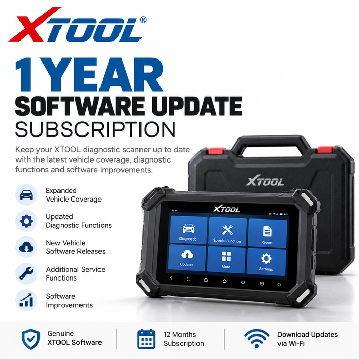 XTOOL 1 Year Software Update Subscription Vehicle Diagnostic Scanners