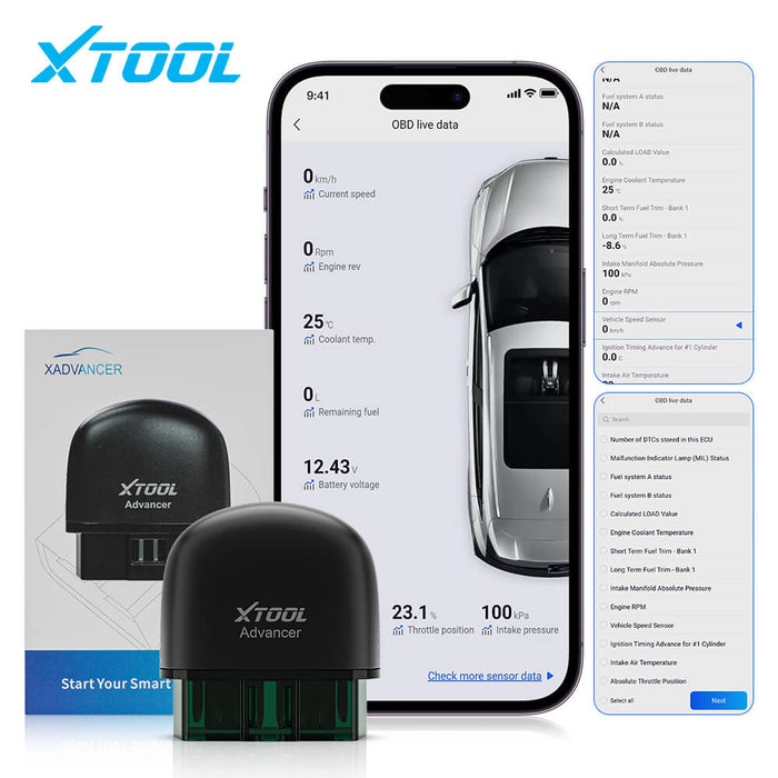 Dark Slate Gray XTOOL AD20 PRO Full System Diagnostic Scan Tool