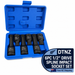 White Smoke DTNZ 6pc 1/2 Drive Spline Impact Socket Set Impact Sockets