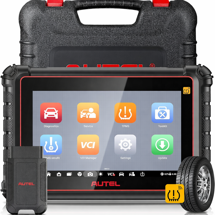 Dark Slate Gray Autel MaxiCOM MK900-TS TPMS & Diagnostic Scan Tool (CAN FD / DoIP / Bi-Directional) Diagnostic Scan Tool