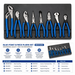 White Smoke Blue-Point 8 Piece Professional Pliers Set – BDGPL800 Pliers