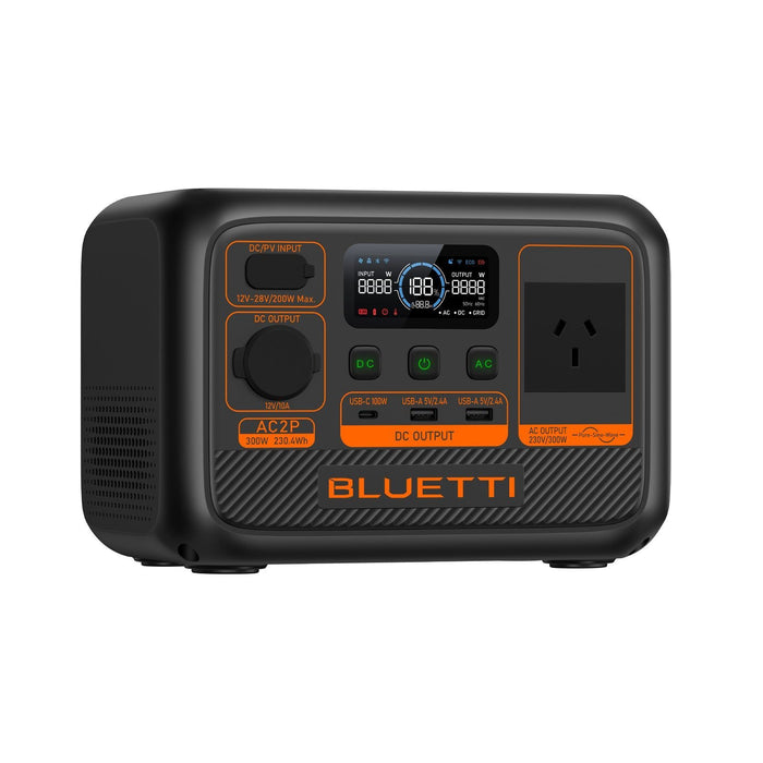 BLUETTI AC2P Portable Power Station | 300W 204Wh