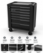White Smoke DTNZ 33” 7 Drawer Heavy Duty Roller Cabinet – Steel Tool Chest with Lockable Drawers Tool Storage