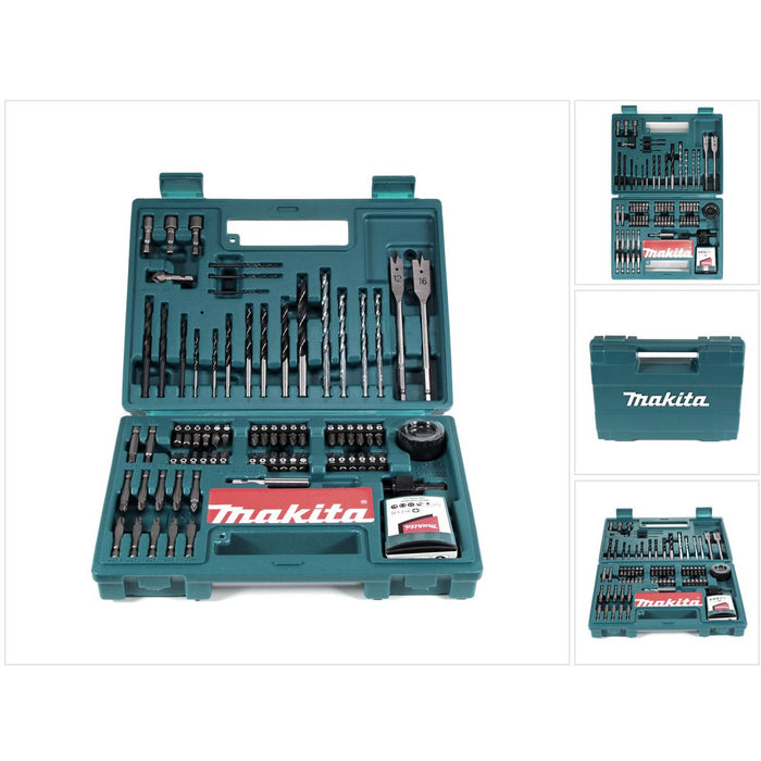 Dim Gray Makita B-53811 100-Piece Drill Bit Set Drill & Screwdriver Bits