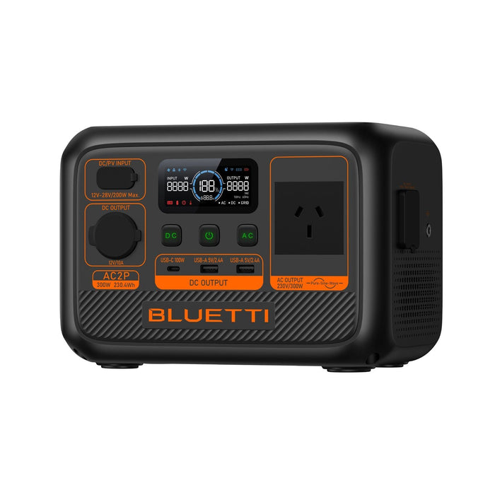 BLUETTI AC2P Portable Power Station | 300W 204Wh