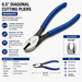 White Smoke Blue-Point 6.5" Diagonal Cutting Pliers – BDG86CPZ Pliers
