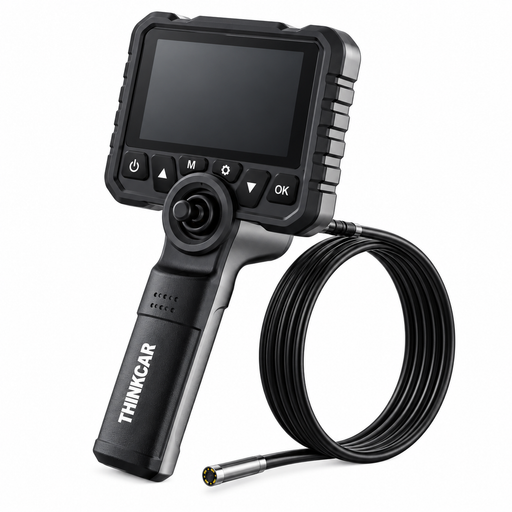 White Smoke THINKCAR TES502 4-Way Articulating Video Endoscope Inspection Camera / Endoscope