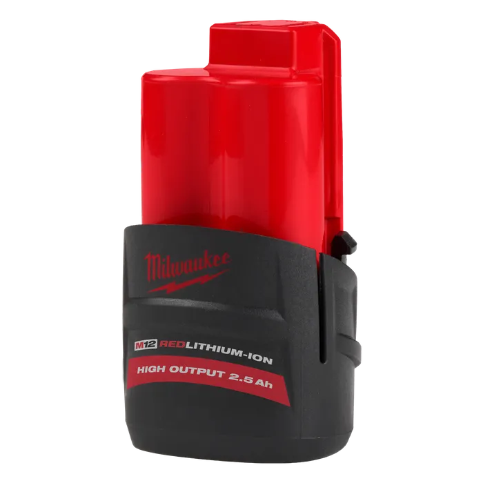 Milwaukee M12 12V Lithium-Ion CP High Output 2.5Ah Battery Pack