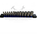 Dark Slate Gray Blue Point Metric 1/4" Drive Short Sockets 4mm-13mm Sockets