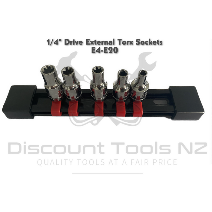 blue point 1/4" drive external torx sockets