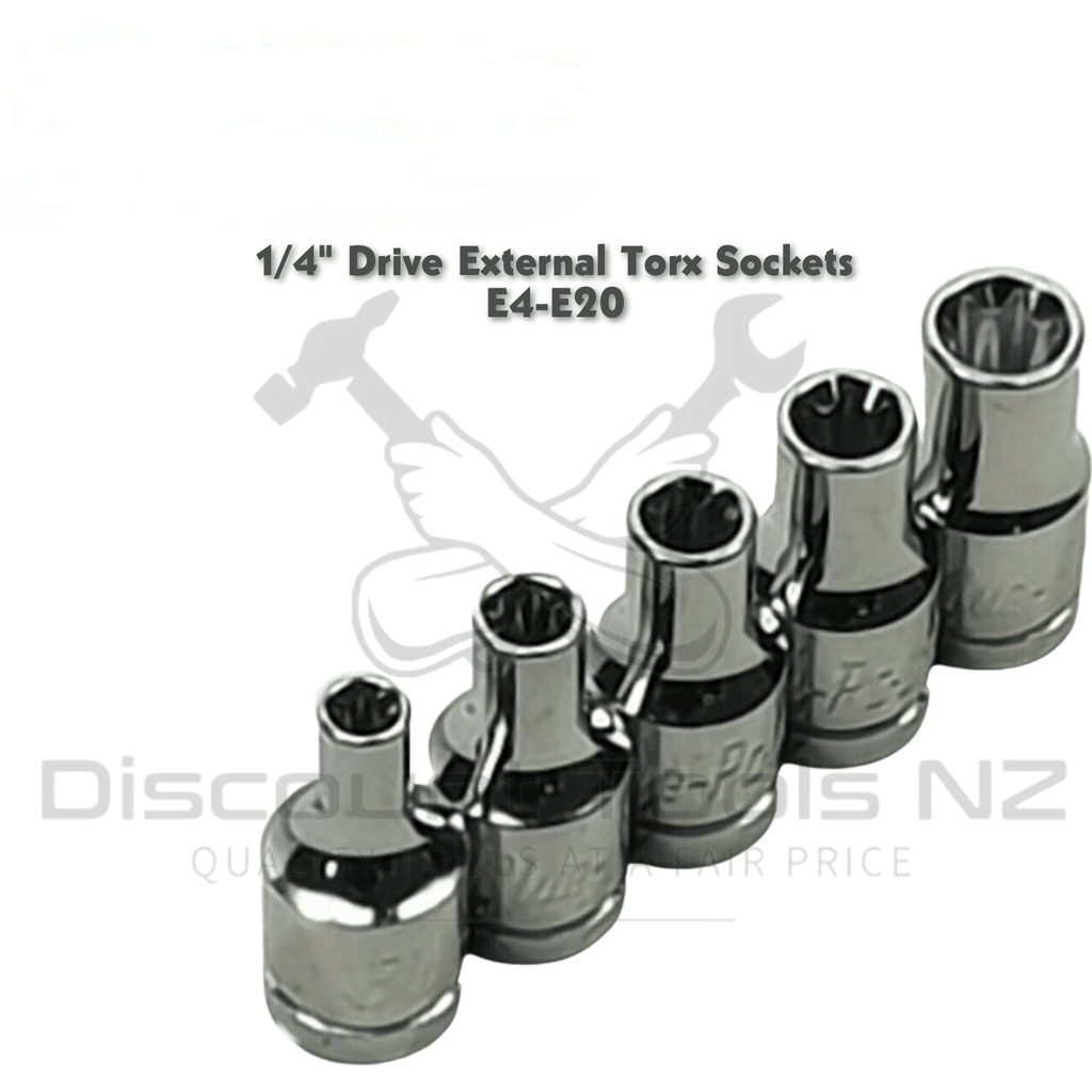Blue Point 1/4" Drive External Torx Sockets